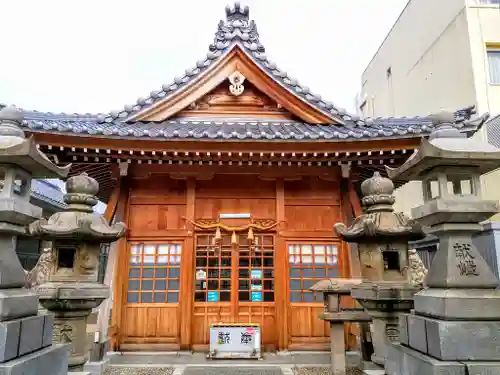 稲荷社（辰巳稲荷社）の本殿・本堂