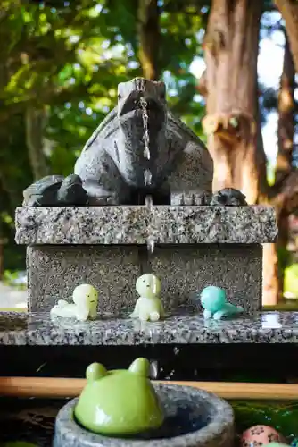 尻岸内八幡神社の手水舎