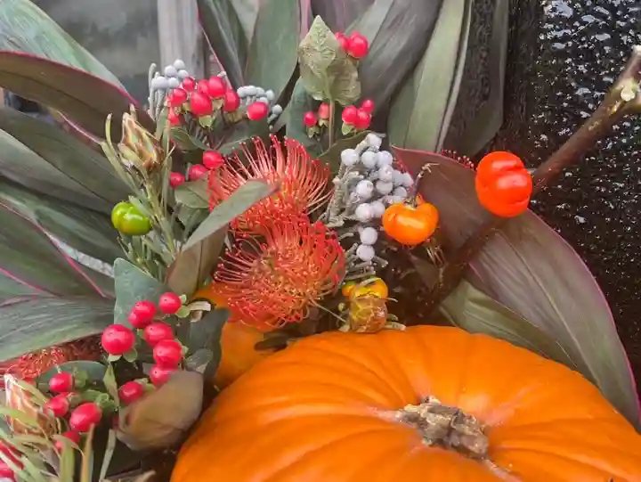 上尾御嶽神社の手水舎