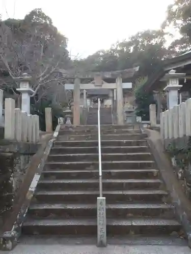 楯崎神社の鳥居