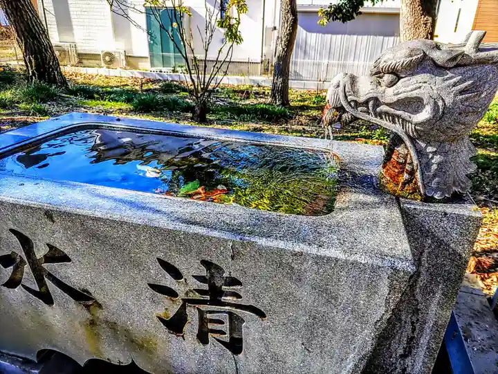 二ノ宮社の手水舎