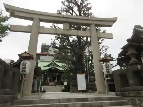 大鳥神社の鳥居