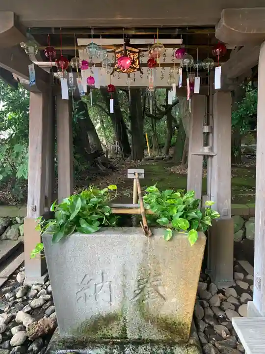 富知六所浅間神社の手水舎