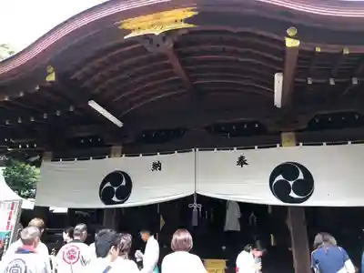 渋谷氷川神社の本殿・本堂