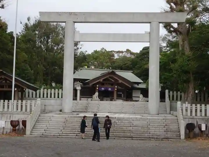 皇大神宮(烏森神社)の鳥居