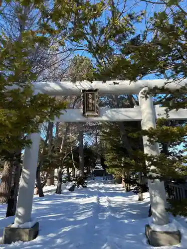 篠路神社の鳥居