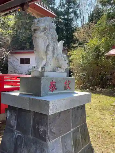 木直稲荷神社の狛犬