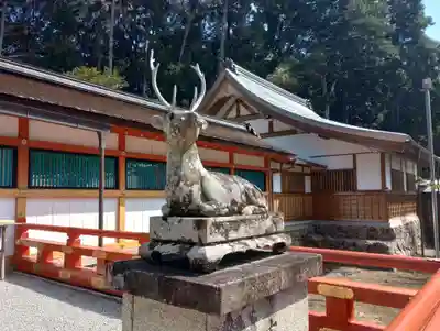 大原野神社の像