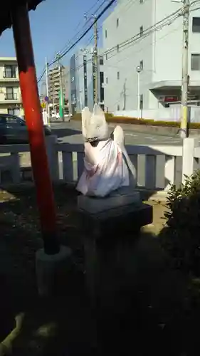 土佐稲荷神社の狛犬