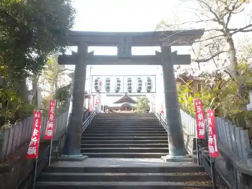 風治八幡宮の鳥居