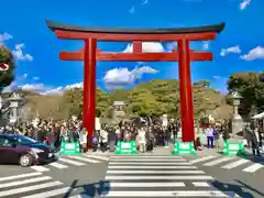 鶴岡八幡宮の鳥居