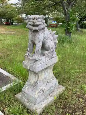 三坂神社の狛犬