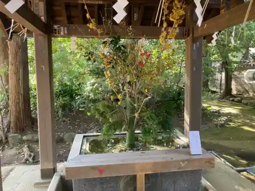 赤坂氷川神社の手水舎