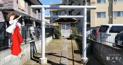 諏訪神社の鳥居