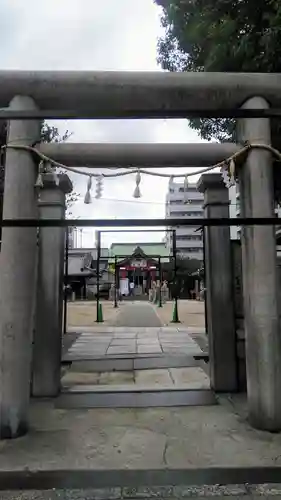 敷津松之宮　大国主神社の鳥居