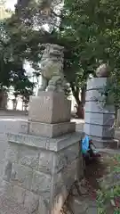 漆部神社の狛犬