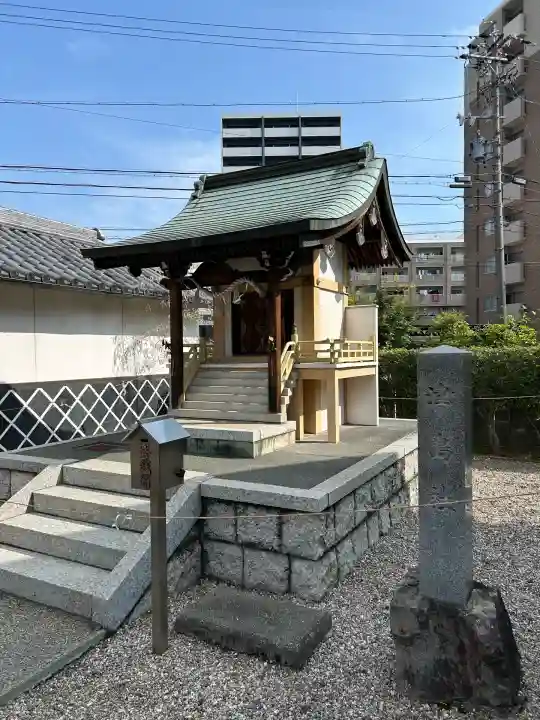 津島社(日吉神社境外社)の本殿・本堂