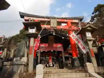 伏見稲荷大社三ノ峰（下之社神蹟・白菊大神）(京都府)