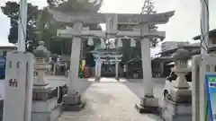 川越八幡宮の鳥居