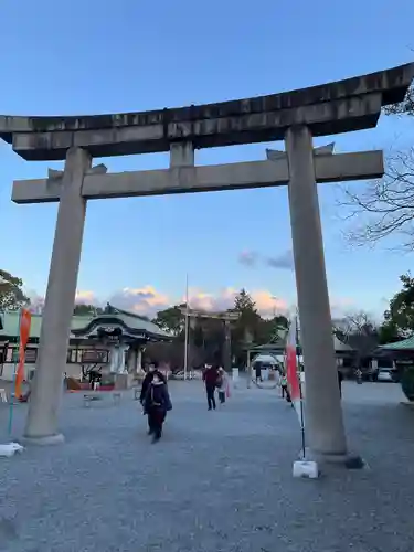 豊國神社の鳥居