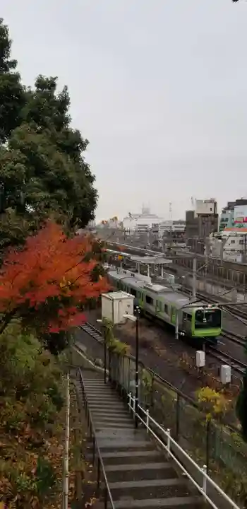 諏方神社の周辺