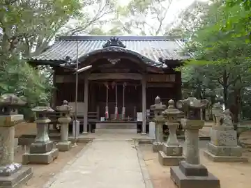 浅木神社の本殿・本堂
