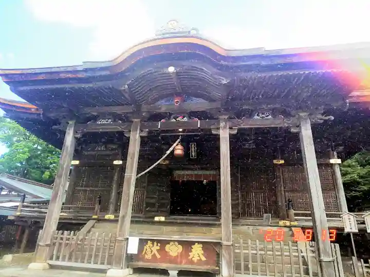 高良大社の本殿・本堂