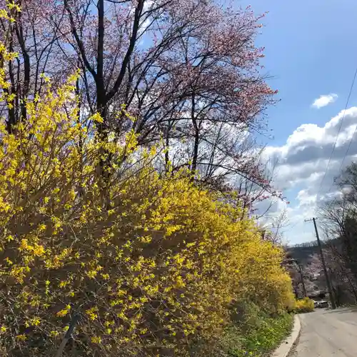 新得神社の食事
