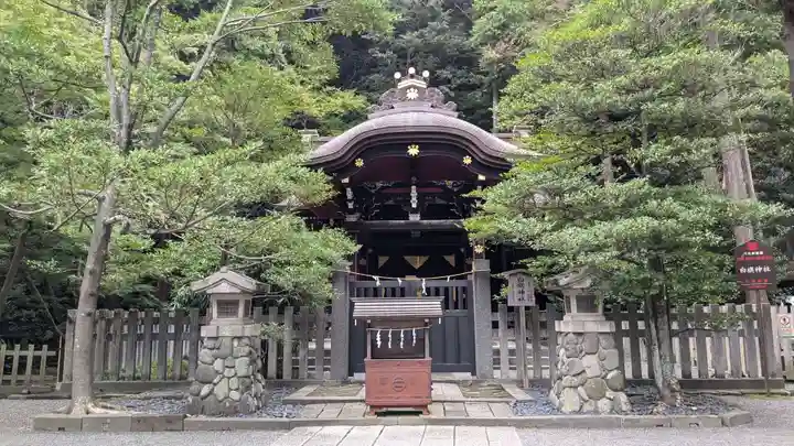 白旗神社の本殿・本堂