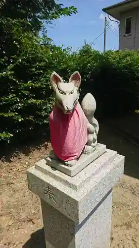 土屋稲荷神社の狛犬