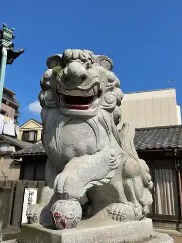 今泉神社の狛犬