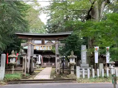 沓掛香取神社の鳥居