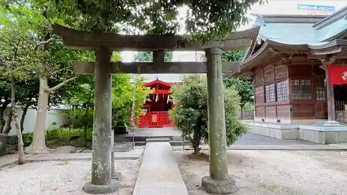 久留米宗社　日吉神社の鳥居