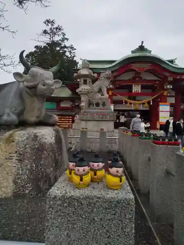 上野天満宮の狛犬