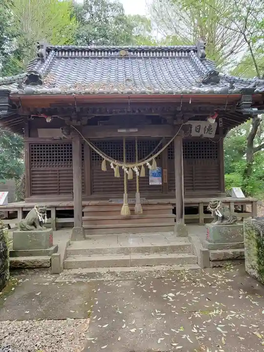 乙女八幡宮の本殿・本堂