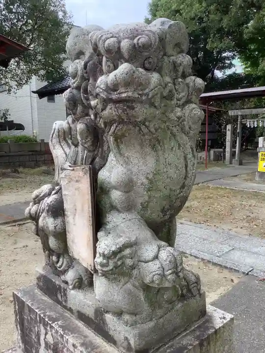 八幡社(松原八幡社)の狛犬