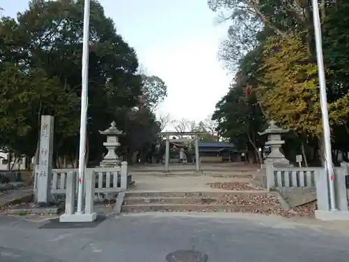 神明社（西別所神明社）の鳥居