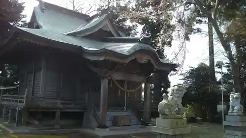 白旗八幡宮の本殿・本堂