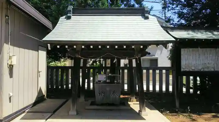 尉殿神社の手水舎