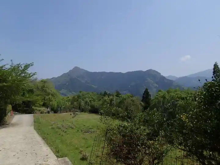 山崎忌部神社の周辺