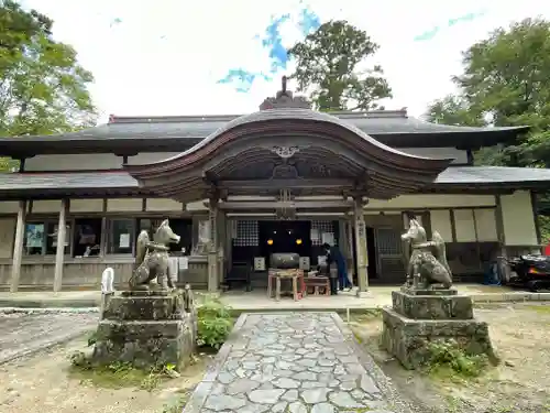 大山寺阿弥陀堂の本殿・本堂