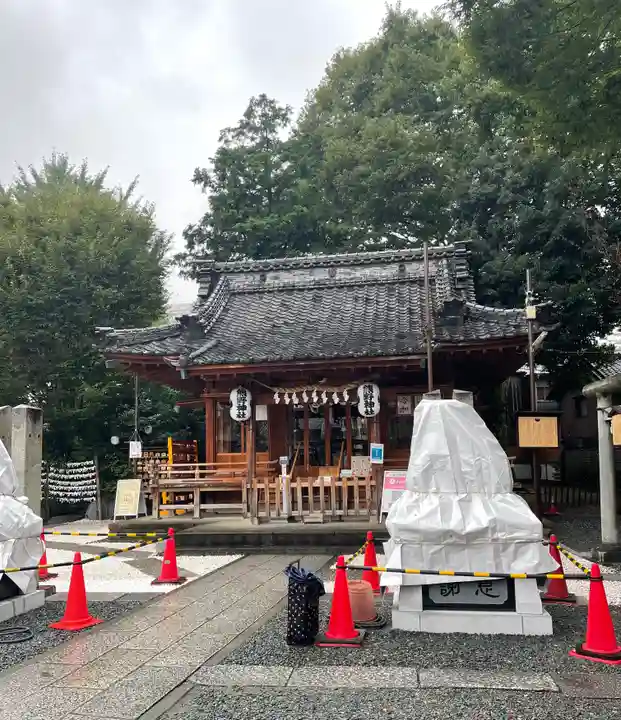 川越熊野神社の本殿・本堂