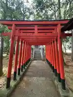 高繁大明神(稲荷)の鳥居