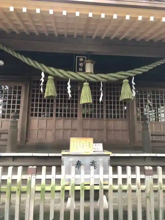 神明社の本殿・本堂