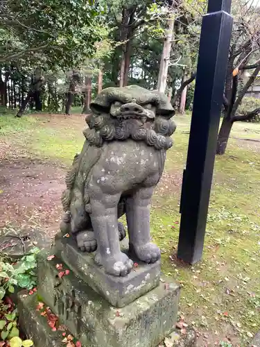 古四王神社の狛犬