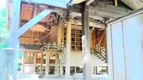 阿奈志神社の本殿・本堂