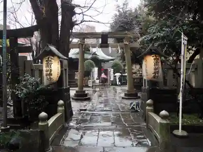 小野照崎神社の鳥居