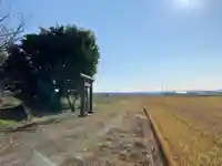 八幡神社の景色