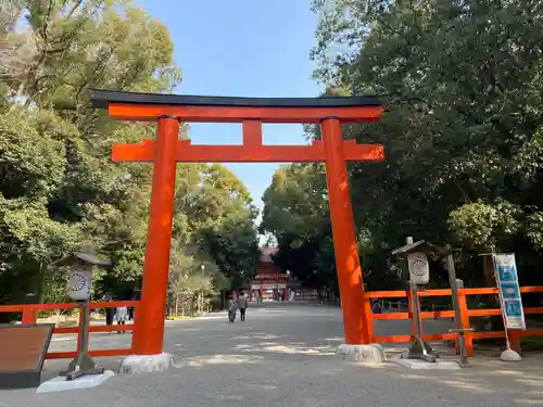 賀茂御祖神社（下鴨神社）の鳥居