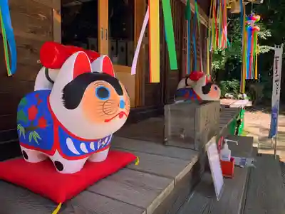滑川神社 - 仕事と子どもの守り神(福島県)